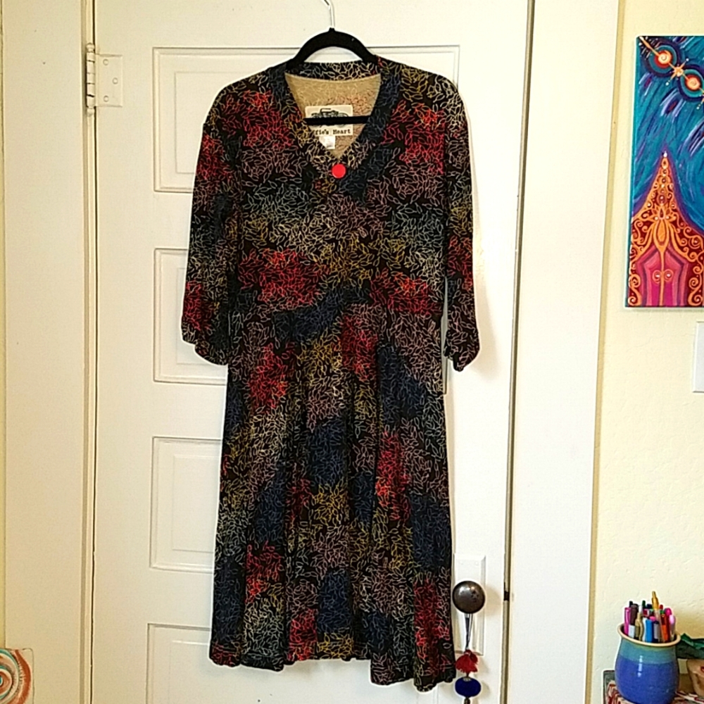 Effie's Heart Casablanca Dress 1x NWT